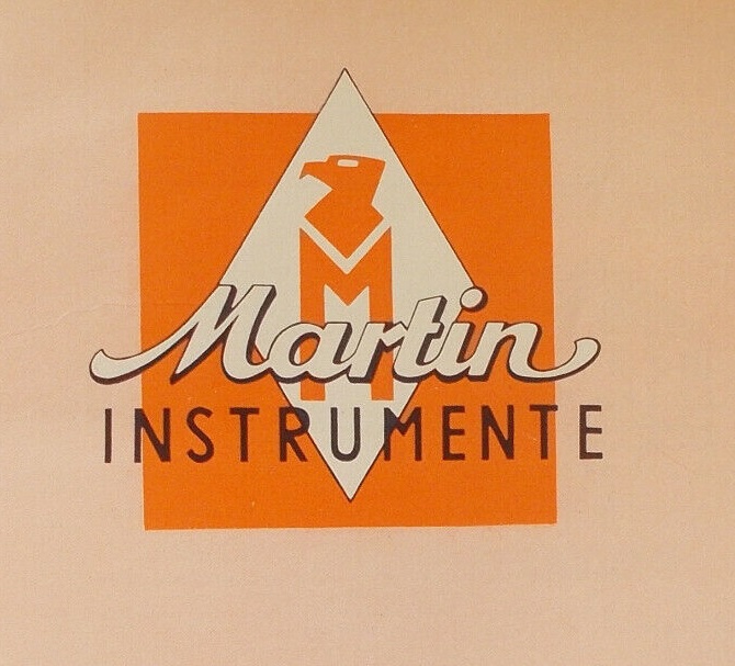 Logo of the company Gebrüder Martin, ca. 1950
