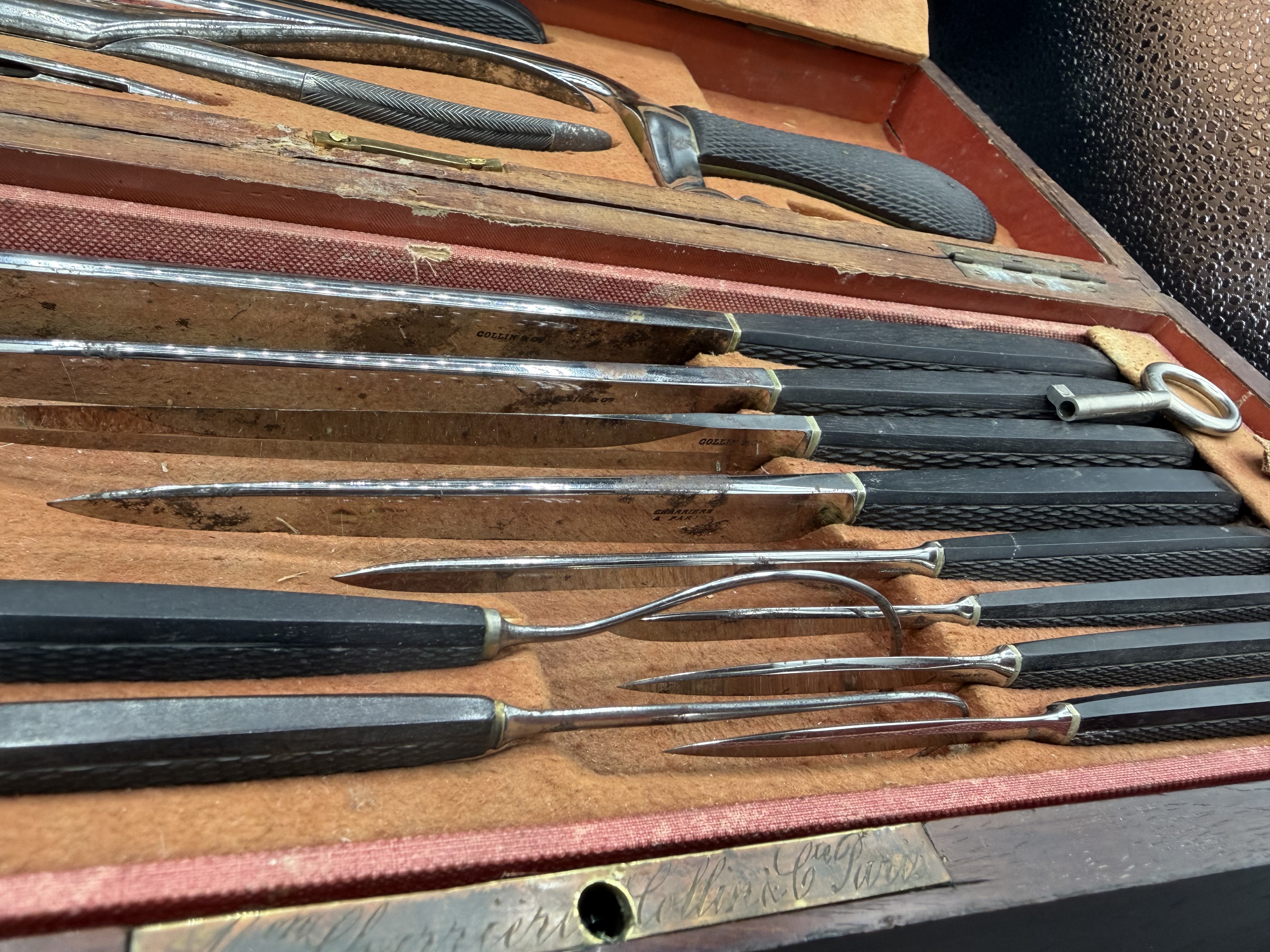 Amputation Surgical Cased Set, Carriére á Paris / COLLIN & Cie, France, about 1880