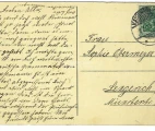 Hospiz der Diakonissen-Anstalt, Kaiserswerth a. Rh., Postcard with text, cancelled on August 9, 1913