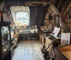Historical Garret in the St Thomas Church. Antique Pharmacology. The Old Operating Theatre Museum and Herb Garret in London