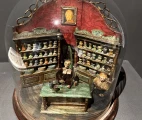 Antique model of the pharmacy