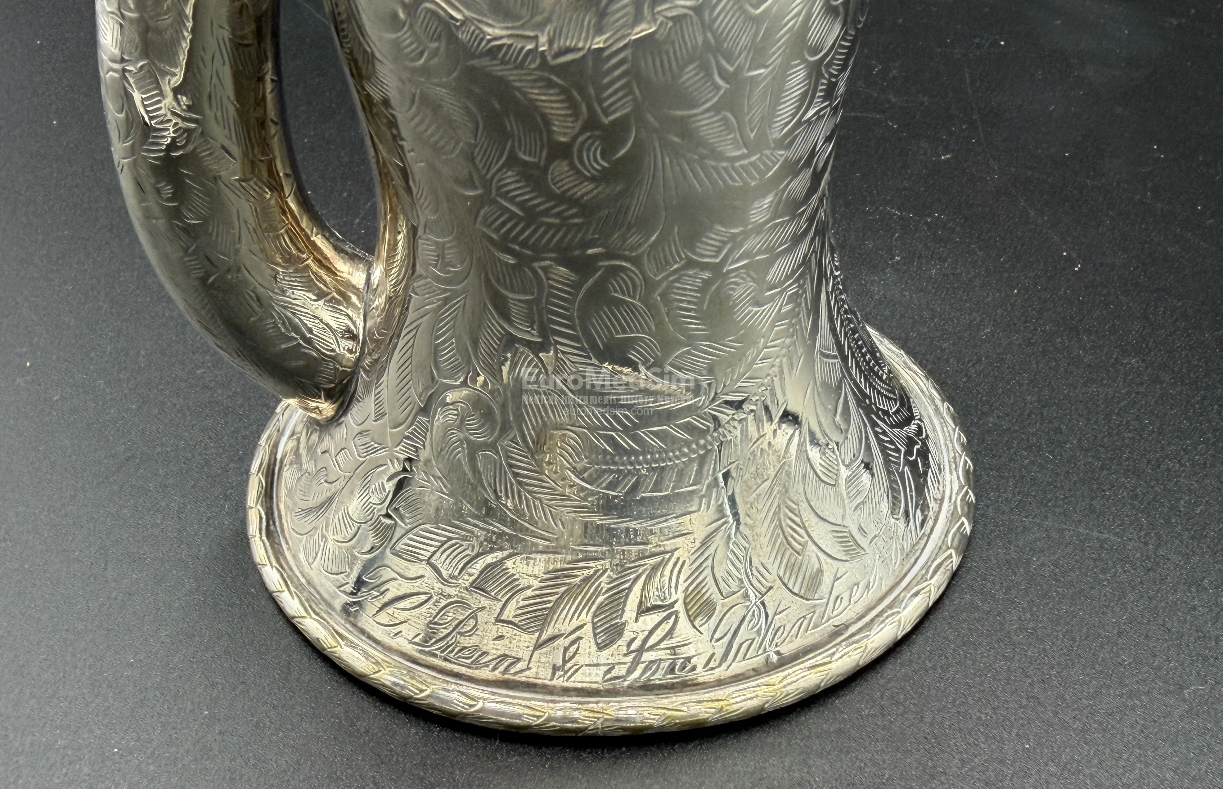 Engraved on the rim: 'F. C. Rein & Son Patentees, sole inventors, & only makers, 108 Strand, London.'