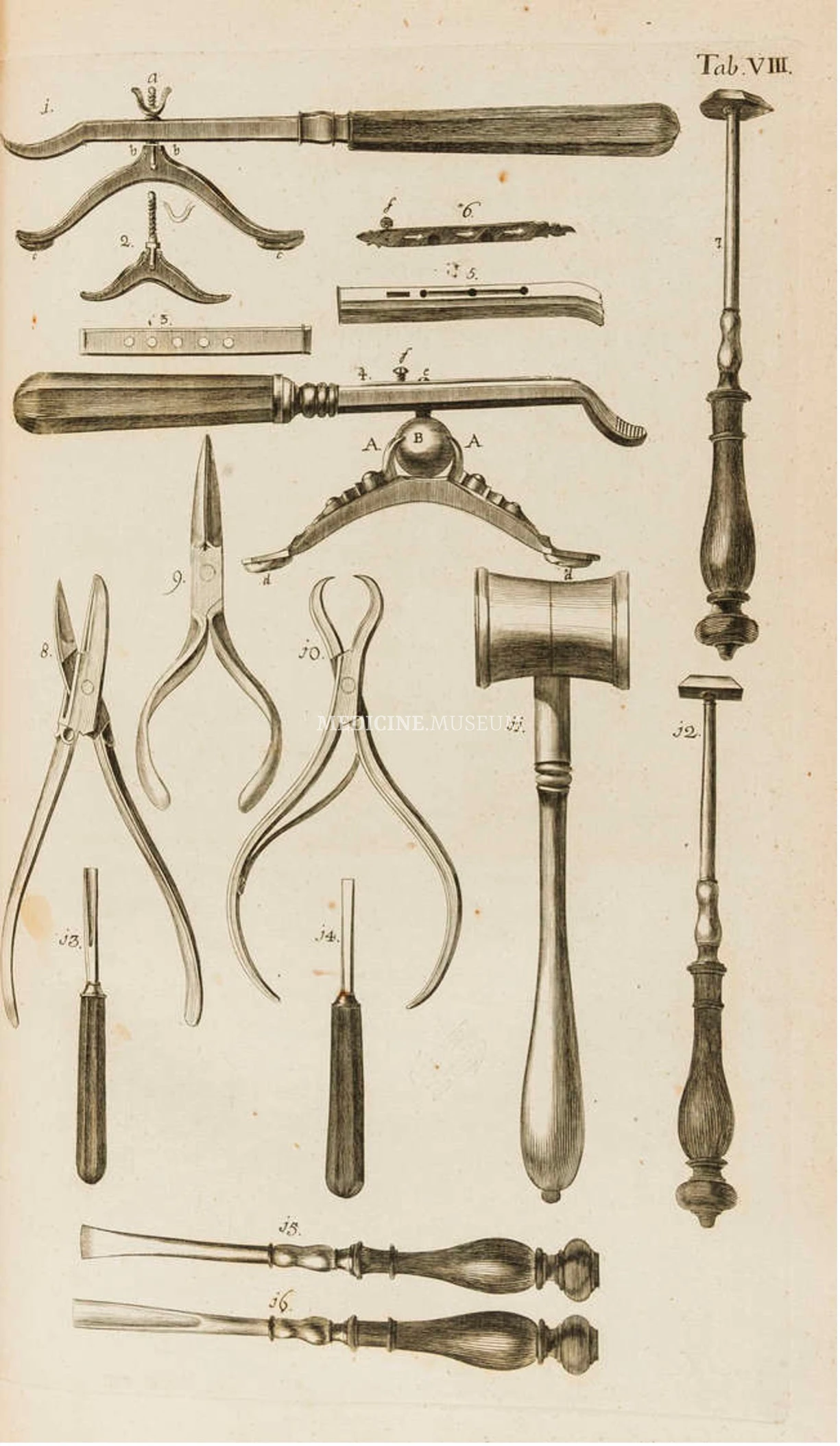 Brambilla, Giovanni Alessandro. Instrumentarium chirurgicum militare Austriacum, Vienna, 1782.