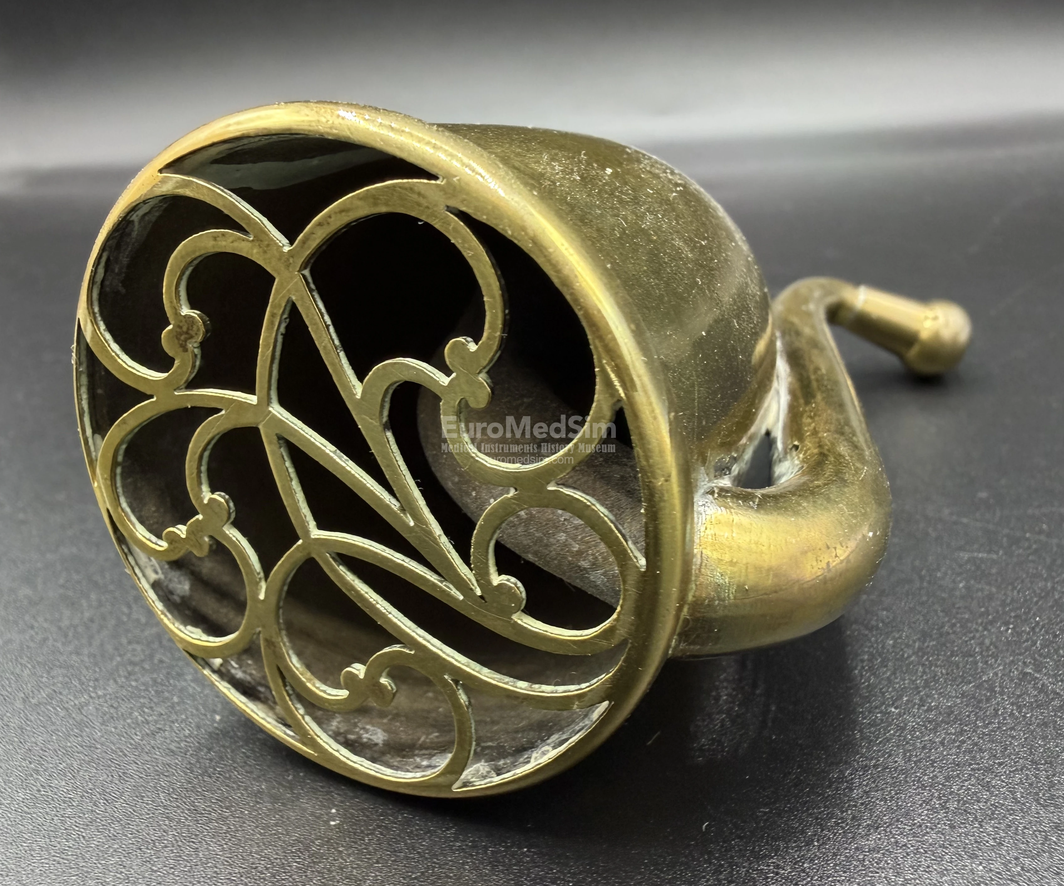 Brass Trumpet Hearing Aid. England, c. 1880
