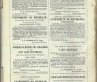 The official announcements of the medical colleges of the United States. The Quarterly Epitome, 1881