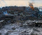 The siege of Sevastopol, Panorama