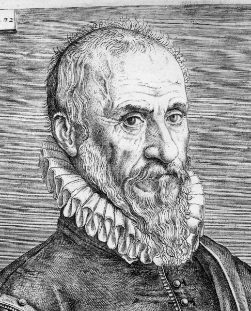 Ambroise Paré, fragment of the engraving portrait dated 1582. Credit: Bibliothèque Interuniversitaire de Santé, Paris.