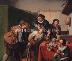 A dentists surgery by Jan Josef Horemans the Elder