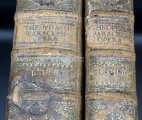 Paracelsus Philippus Theophrastus. Opera ... in 2 volumes. Strassburg, 1603. Leather binding of the period. Embossed gilded spines