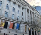 Wellcome Library building. 183 Euston Road, London, UK