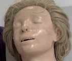 Face of the Anatomic Anne manikin by Laerdal