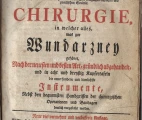 Chirurgie 1673 Lorenz Heister Title Page
