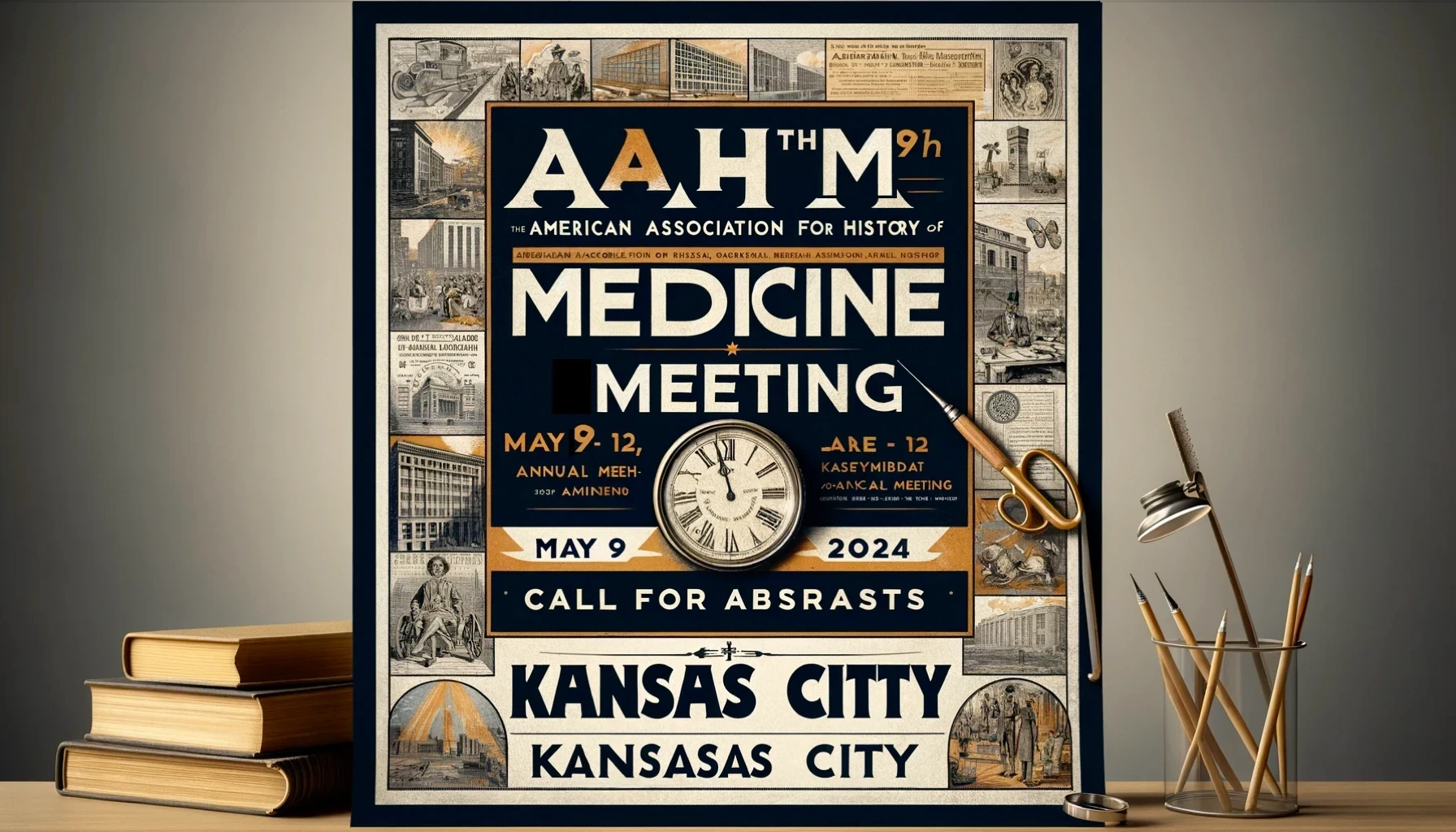American Association for the History of Medicine holds 97th annual meeting on May 9-12 2024 in Kansas