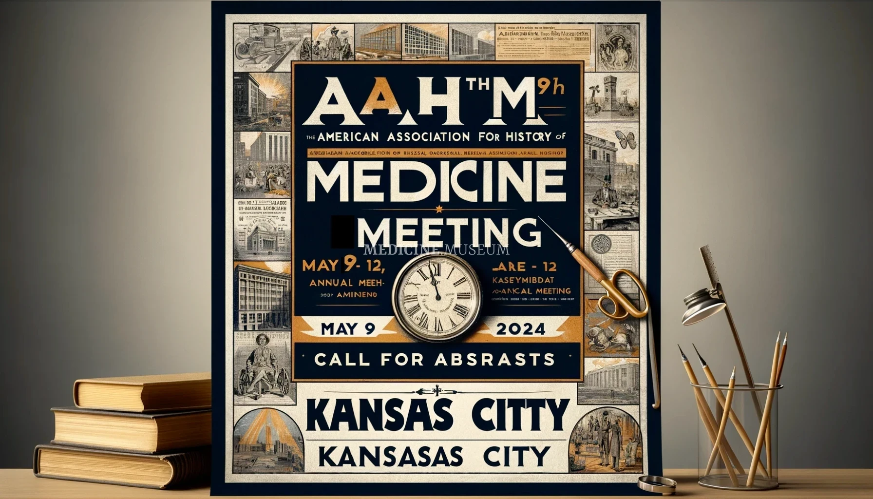 American Association for the History of Medicine holds 97th annual meeting on May 9-12 2024 in Kansas