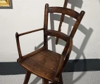 The chair of the barber dated 1720 in the Zahnmuseum (Dental Museum) in Linz, Austria