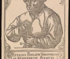 Paracelsus, Aureolus Theophrastus Bombastus von Hohenheim. Woodcut, 1540. Source: Wellcome Collection, London, UK