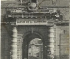 Postcard "Main Entrance to the Salpêtrière Hospice and Hospital in Paris". Dated: 1903–1909, mailed: September 28, 1909. Destination: Vitto, Côte-d’Or department, France.