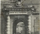 Postcard "Main Entrance to the Salpêtrière Hospice and Hospital in Paris". Dated: 1903–1909, mailed: September 28, 1909. Destination: Vitto, Côte-d’Or department, France.