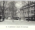 St Bartholomew’s Hospital, The Quadrangle. Publisher: Gordon Smith, 15 Stroud Green Road, N., London, c. 1908