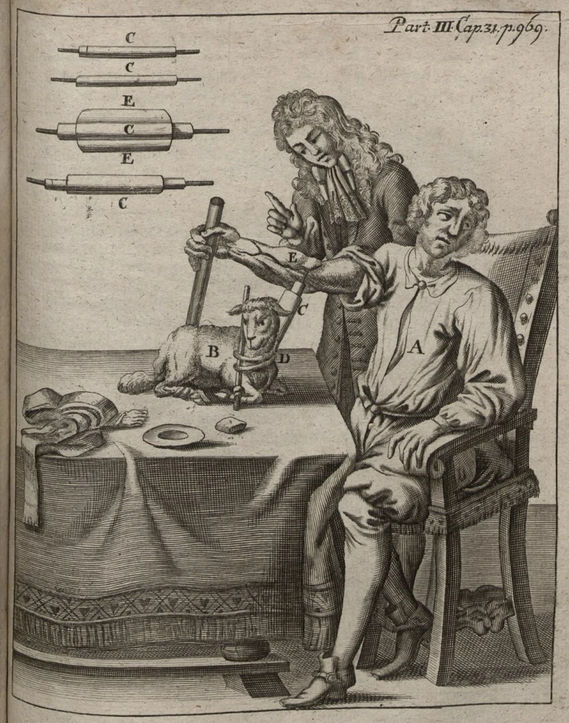 The frontpiece of Purmann's book