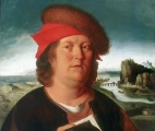 Paracelsus. The 17th cent. copy of the lost original portrait by Quentin Matsys, Flemish painter (1466–1530). Louvre, Paris. Source: wikipedia