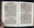 The 12 fig. depicts the papacy as a power surrounded by violence, predation, and impending judgment; Paracelsus transforms the pope, the wolf, the sword, the razor, and the crown into symbols of the crisis of ecclesiastical power and future retribution