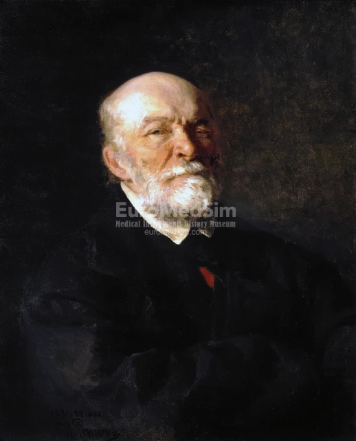 Nikolay Pirogov painted by Ilya Repin in 1881