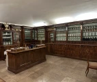 The Holy Ghost Pharmacy. It was opened by Károly Gömöry on Király street, Pest, in 1813