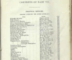 The Quarterly Epitome of American Practical Medicine and Surgery. First page of the Table of contents. 1881