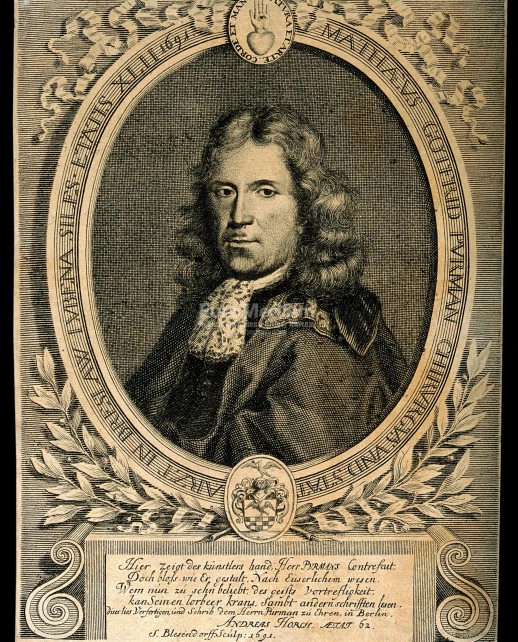 Part of the title from the book "Fünfzig sonder- und wunderbare Schußwundencuren..." Frankfurt/Leipzig, 1693 by Matthaeus Gottfried Purmann (1648–1711)