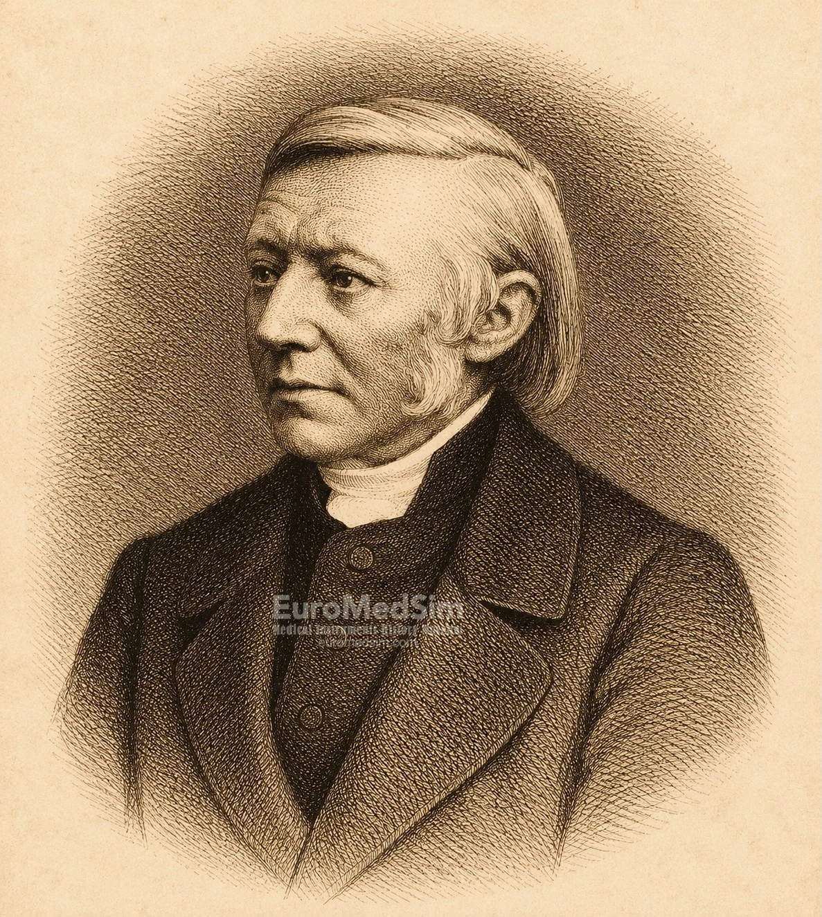 Theodor Fliedner (1800–1864) was a founder of the world's first nursing education system